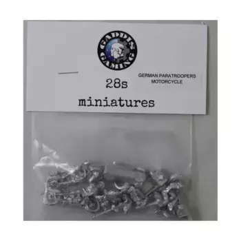 Мотоциклы GP с коляской, WWII Miniatures - Germany - Paratroopers - Infantry (28mm)