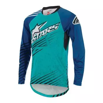 Мотоджерси с длинным рукавом Alpinestars SighMercury, синий
