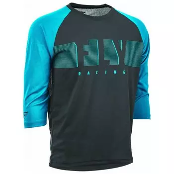 Мотоджерси с длинным рукавом Fly Racing Ripa 3/4, черный