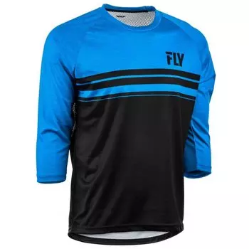 Мотоджерси с длинным рукавом Fly Racing Ripa 3/4, черный