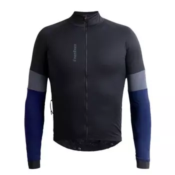 Мотоджерси с длинным рукавом Hebo Wats Winter, синий