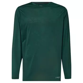 Мотоджерси с длинным рукавом Oakley Reduct Berm, черный