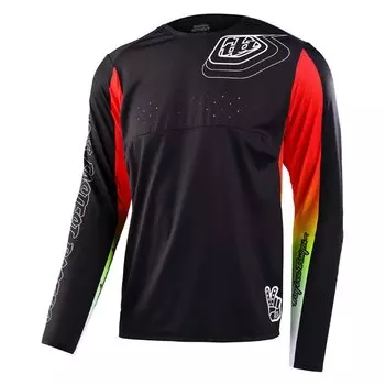 Мотоджерси с длинным рукавом Troy Lee Designs Sprint, черный