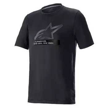 Мотоджерси с коротким рукавом Alpinestars Ageless V3 Tech, черный