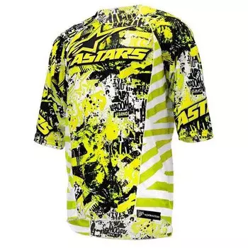 Мотоджерси с коротким рукавом Alpinestars Gravity, желтый
