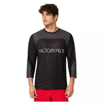 Мотоджерси с коротким рукавом Oakley Seeker 75, черный