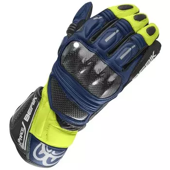 Мотоперчатки Berik Namib leather, синий