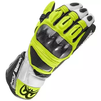 Мотоперчатки Berik Namib leather, желтый