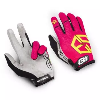 Мотоперчатки S3 Parts Spider, розовый