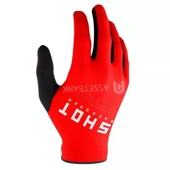 Мотоперчатки Shot Raw, красный