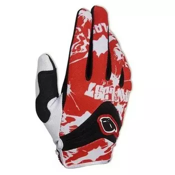 Мотоперчатки UFO Punk long, красный