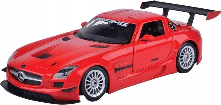 Motormax, Mercedes Benz SLS AMG GT3 красный 1:24 Motormax 73356