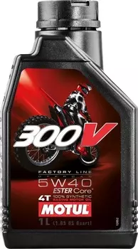 MOTUL 300V 4T Factory Line Off Road 5W40 Моторное масло 1 литр,