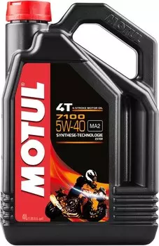 MOTUL 7100 4T 5W40 Моторное масло 4 литра,