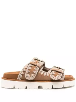 Mou босоножки Bio, коричневый