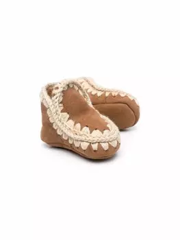 Mou Kids угги Eskimo, коричневый