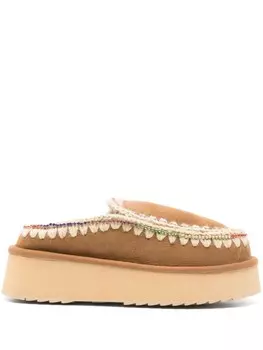 Mou клоги Eskimo, коричневый