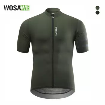 Mountainpeak Мужской летний велосипедный топ дышащий с короткими рукавами цветной светоотражающий велосипедный трикотаж S-3XL черный