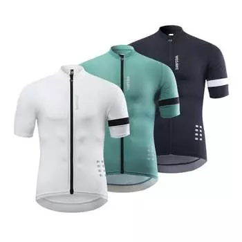 Mountainpeak открытый альпинизм мужской велосипед эластичный удобный горный велосипед велосипедный трикотаж дышащий с короткими рукавами зеленый S-3XL