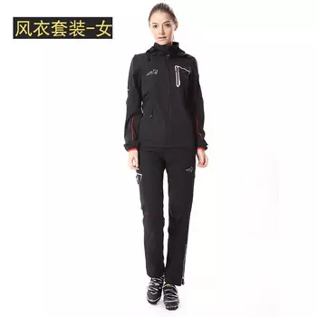 Костюм женский Mountainpeak Road для велоспорта с длинными рукавами, черный