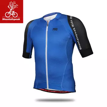Mountainpeak шоссейный велосипед с короткими рукавами велосипедный трикотаж топ мужской велосипедный трикотаж PRO лето свежий мужской размер L цвет отправляется случайным образом