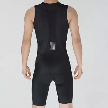 Мужские шорты Mountainpeak для велоспорта с нагрудником L, черный