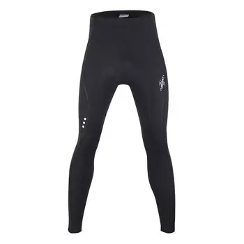 Мужские тайтсы Mountainpeak MTP для велоспорта весенне-осенние L с молниями, черный