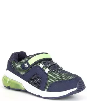 Моющиеся кроссовки с подсветкой Stride Rite для мальчиков Lumi Bounce Made2Play (для малышей), зеленый