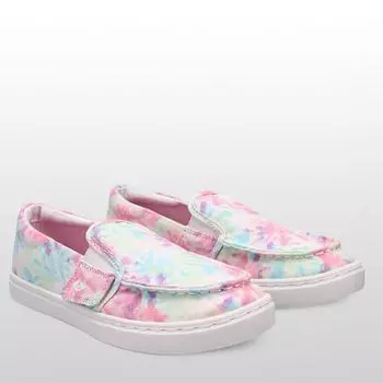 Моющиеся кроссовки Saltie JR – для девочек-подростков Sperry Top-Sider, цвет Tie Dye