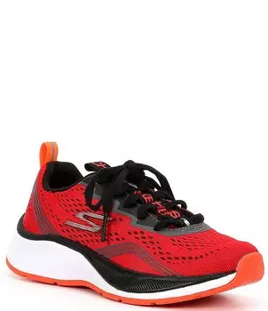 Моющиеся кроссовки Skechers Boys' Elite Sport Push Pace (Молодежные), красный