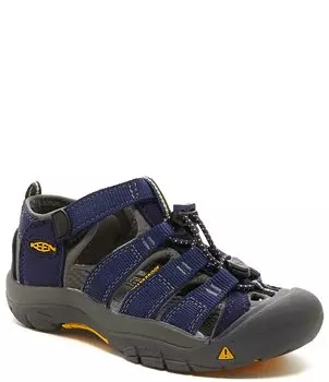 Моющиеся сандалии в рыбацком стиле Keen Boys Newport H2 (для младенцев), синий