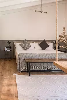 Моющийся коврик tribu Lorena Canals, 140x200 см, коричневый