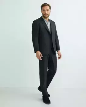 Моющийся мужской костюм больших размеров Dustin, серый