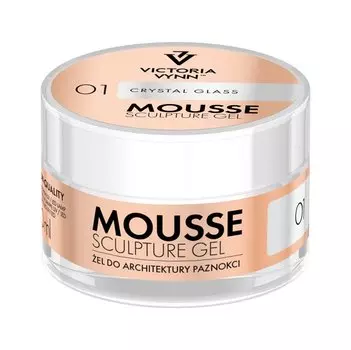 Mousse Sculpture Gel 01 – Crystal Glass 50 мл Victoria Vynn