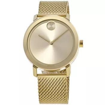 Movado Bold Evolution Gold Dial Позолоченные стальные мужские часы