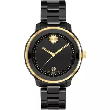 Movado Bold Verso керамические женские часы с черным циферблатом 3600936