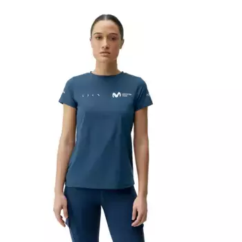 Movistar Born Living Yoga Женская футболка, тёмно-синий