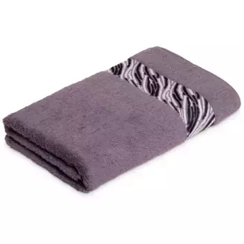 Мёве для полотенца фроттана «Тень», (1 шт., полотенце 50 х 100 см), с коровой каймой Mve For Frottana, цвет stone