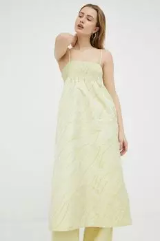 Можжевеловое платье Gestuz, зеленый