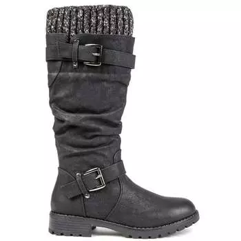 Можжевеловые сапоги Lotus, черный