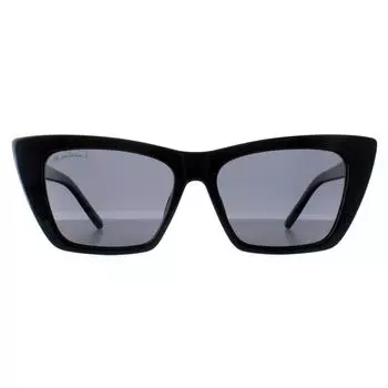 Mp64 глянцевые дымчатые поляризационные солнцезащитные очки Montana, черный