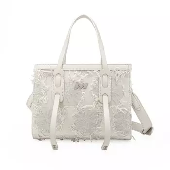 Mq Женская сумка через плечо, От белого