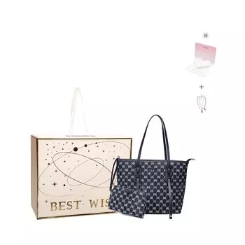 Mq Женская сумка через плечо, Подарочная коробка темно-синего цвета.