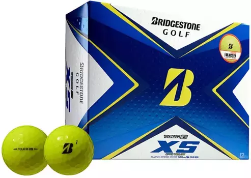 Мячи для гольфа Bridgestone 2020 TOUR B XS, желтый