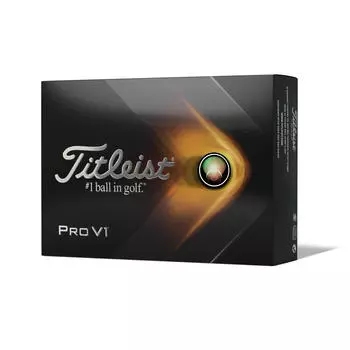 Мячи для гольфа Pro V1 12 штук белые TITLEIST, белый