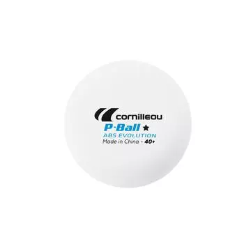 Мячи для настольного тенниса P-BALL ABS EVOLUTION 1* X6 CORNILLEAU, белый