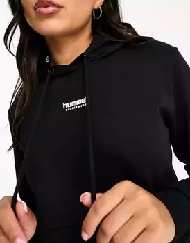 Мягкая черная толстовка Hummel