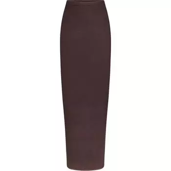 Мягкая длинная юбка для дома SKIMS, повседневная длинная юбка для женщин, цвет PHOENIX/Patina, PHOENIX/Phoenix