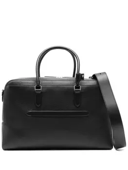 Мягкая дорожная сумка Smythson, черный