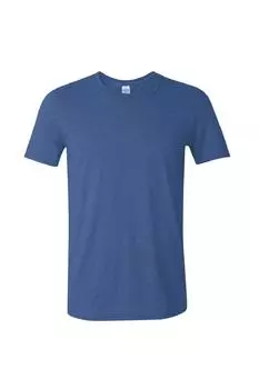 Мягкая футболка с короткими рукавами Gildan, синий